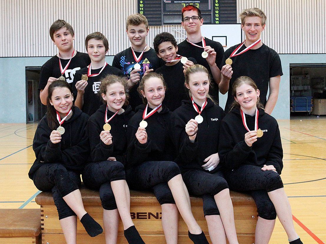 Zwischenwasser und Dornbirn stellten die besten Turn10 Sportler. Zwischenwasser und Dornbirn stellten die besten Turn10 Sportler.