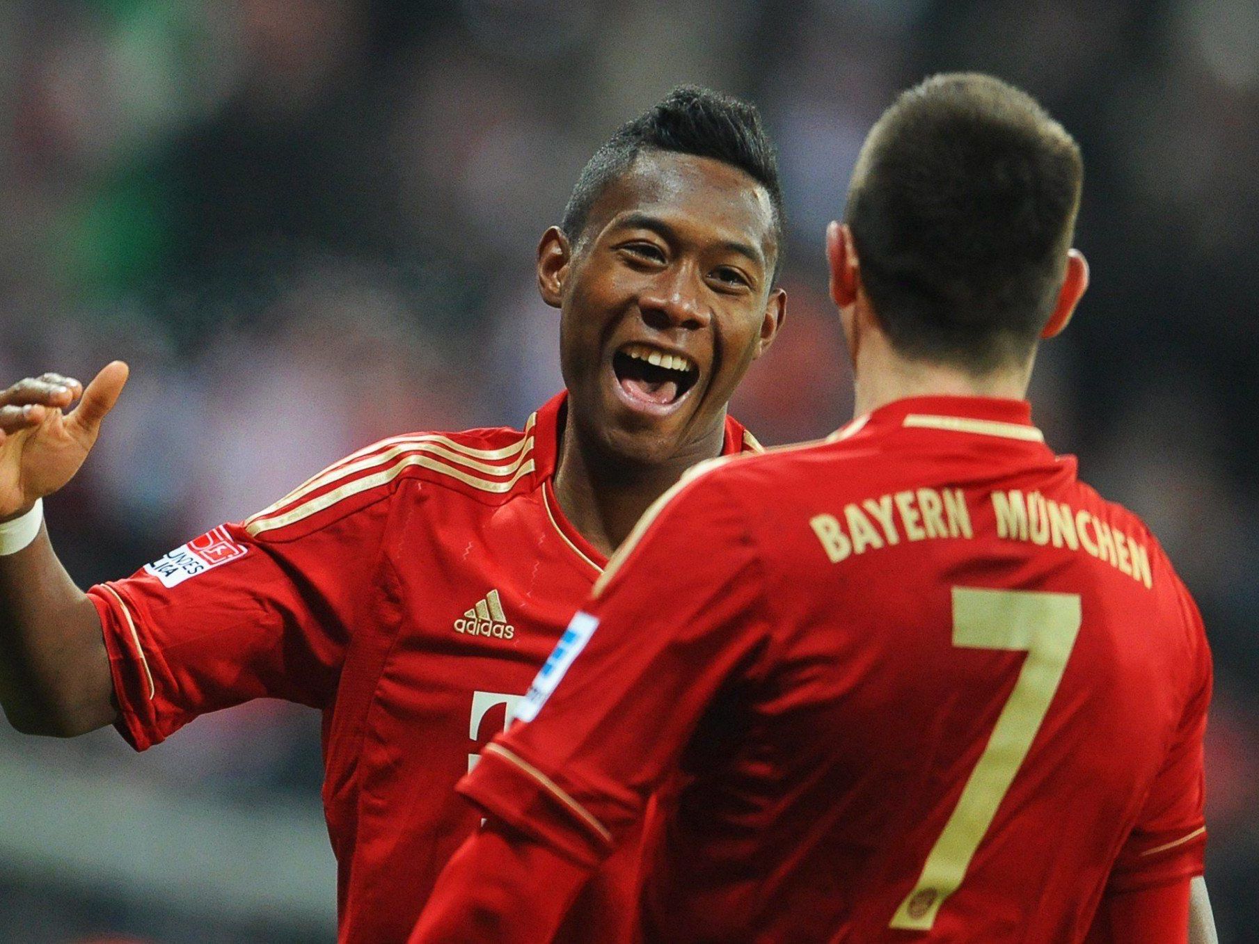 Alaba's Bayern treffen auf Juve. Alaba's Bayern treffen auf Juve.