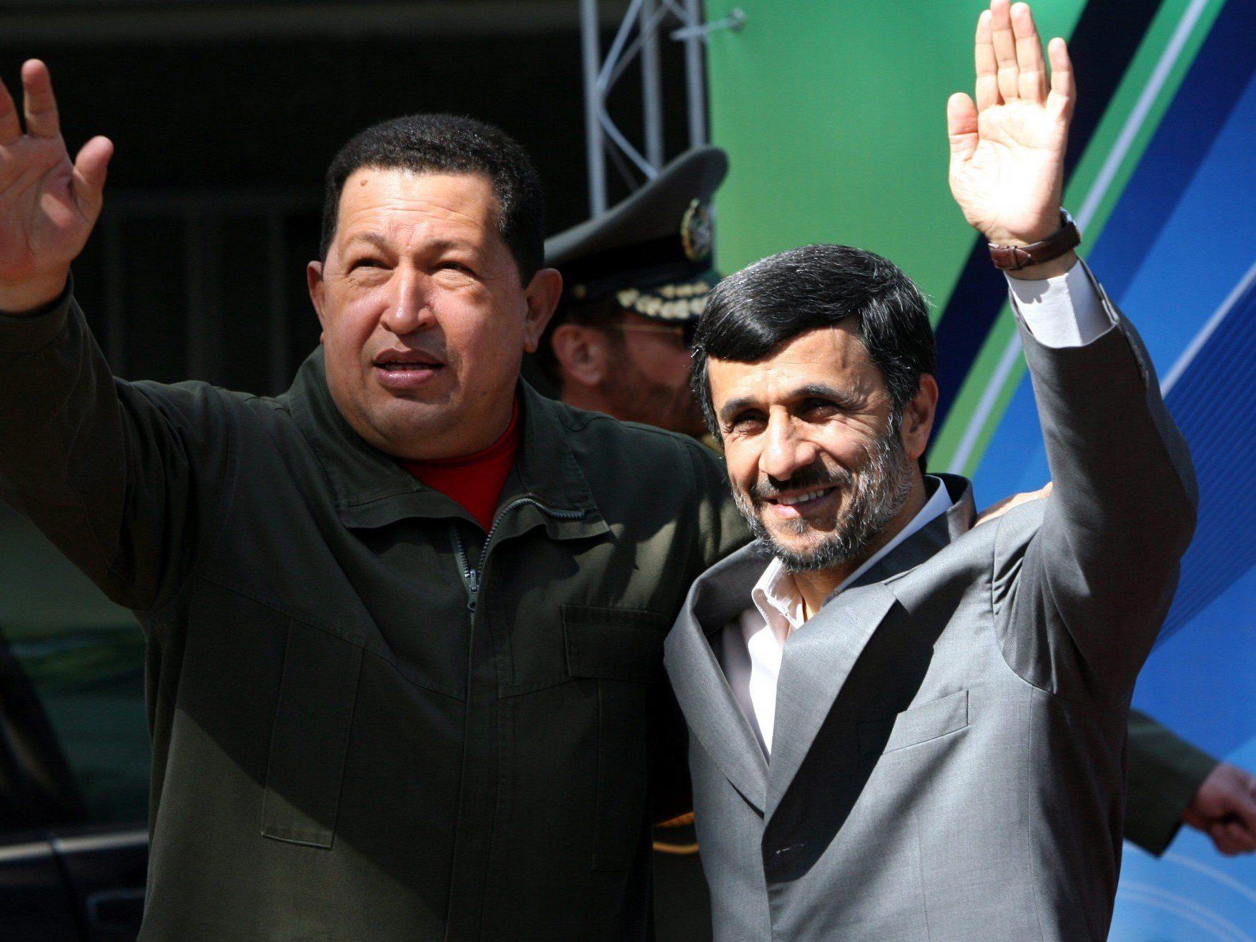 Chavez und Ahmadinejad pflegten eine persönliche Freundschaft.