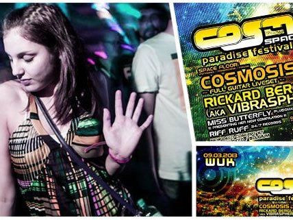 Die Cosmic Space Disco präsentiert die Paradise Festival Warm Up Party Die Cosmic Space Disco präsentiert die Paradise Festival Warm Up Party