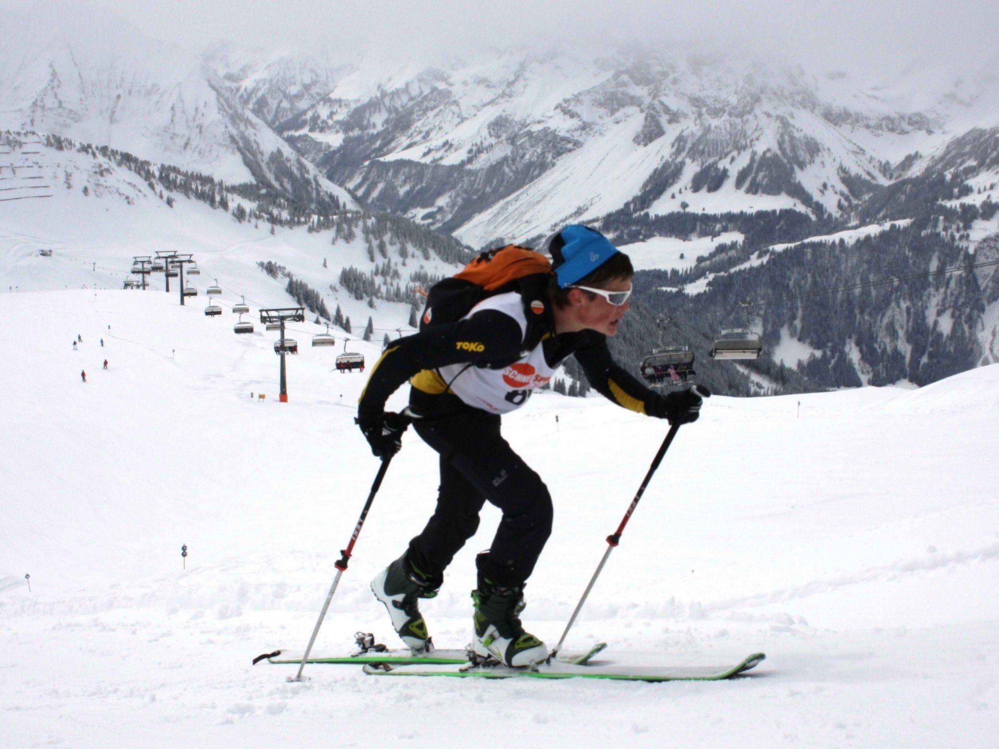 „diedams extrem“, ein Teamwettbewerb von Alpinskifahrern und Tourengehern. „diedams extrem“, ein Teamwettbewerb von Alpinskifahrern und Tourengehern.