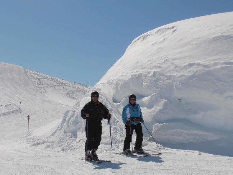 Schneesicherheit ist das Markenzeichen der Skiregion Warth-Schröcken, die im Bregenzerwald den spätesten Saisonschluss hat.