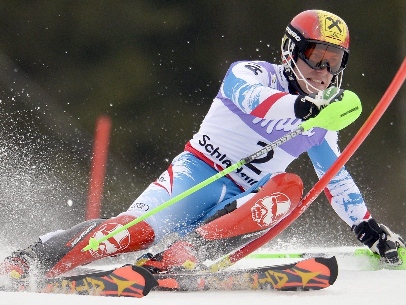 Marcel Hirscher hofft im Slalom von Kranjska Gora auf die "Big Points". Marcel Hirscher hofft im Slalom von Kranjska Gora auf die "Big Points".