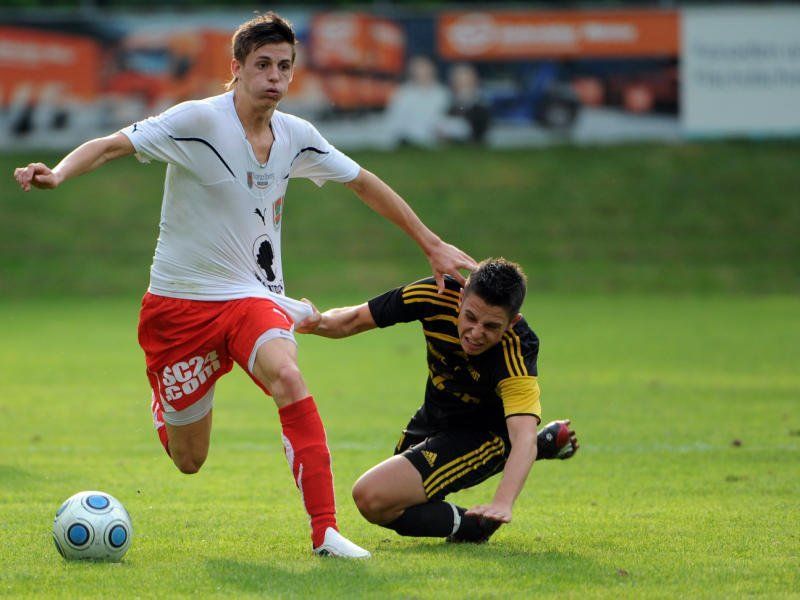Der Dornbirner Daniel Krenn spielt noch ein Jahr in Liefering. Der Dornbirner Daniel Krenn spielt noch ein Jahr in Liefering.