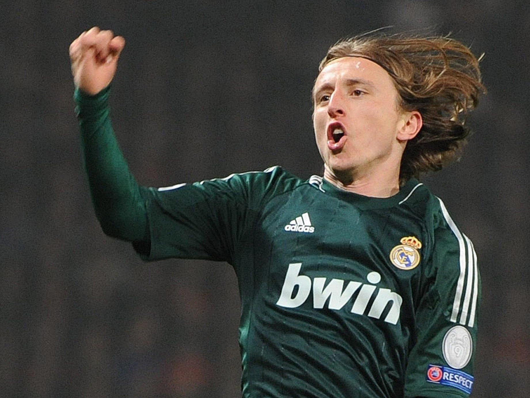 Luka Modric hatte nach seinem Treffer zum 1:1-Ausgleich allen Grund zum Jubeln.