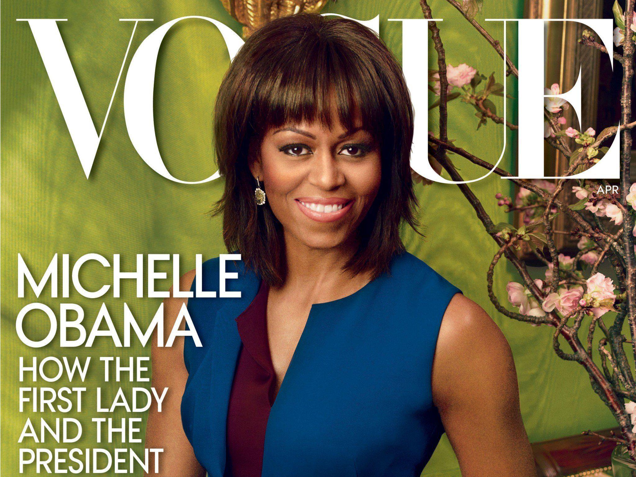 Die First Lady posiert schon das zweite Mal. Die First Lady posiert schon das zweite Mal.