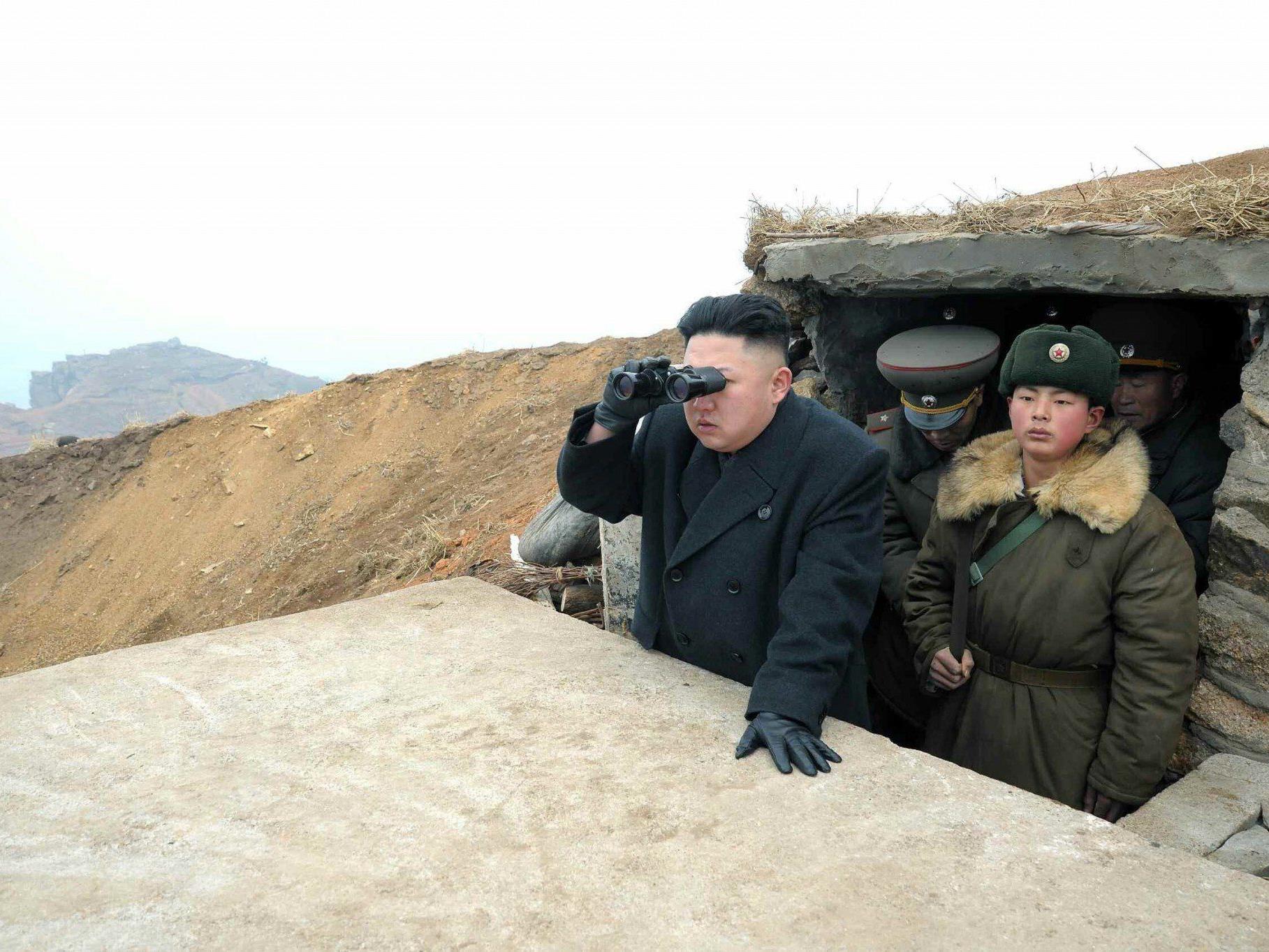 Nach Beginn neuer amerikanisch-südkoreanischer Militärübungen kappte Nordkorea die Telefonverbindung.