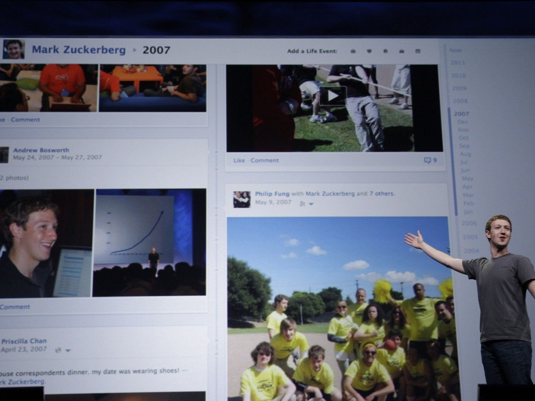 Was auch immer auf die Timeline kommt - es soll uns gut dastehen lassen. Was auch immer auf die Timeline kommt - es soll uns gut dastehen lassen.