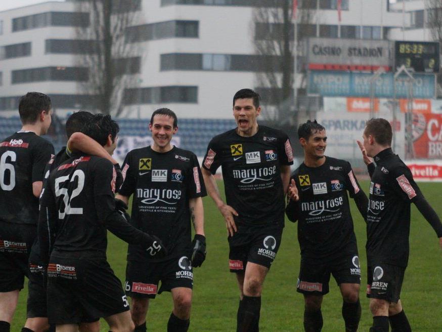 Der SC Bregenz gewann gegen Kufstein mit 4:2 und zeigte 45 Minuten lang eine Klasseleistung.