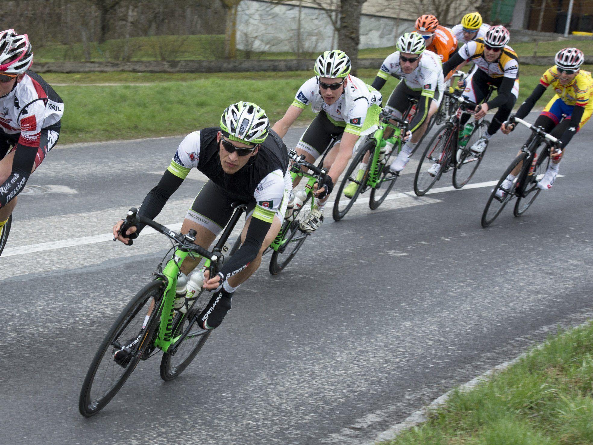 Das Radteam Vorarlberg ist in der Schweiz und in England dabei.