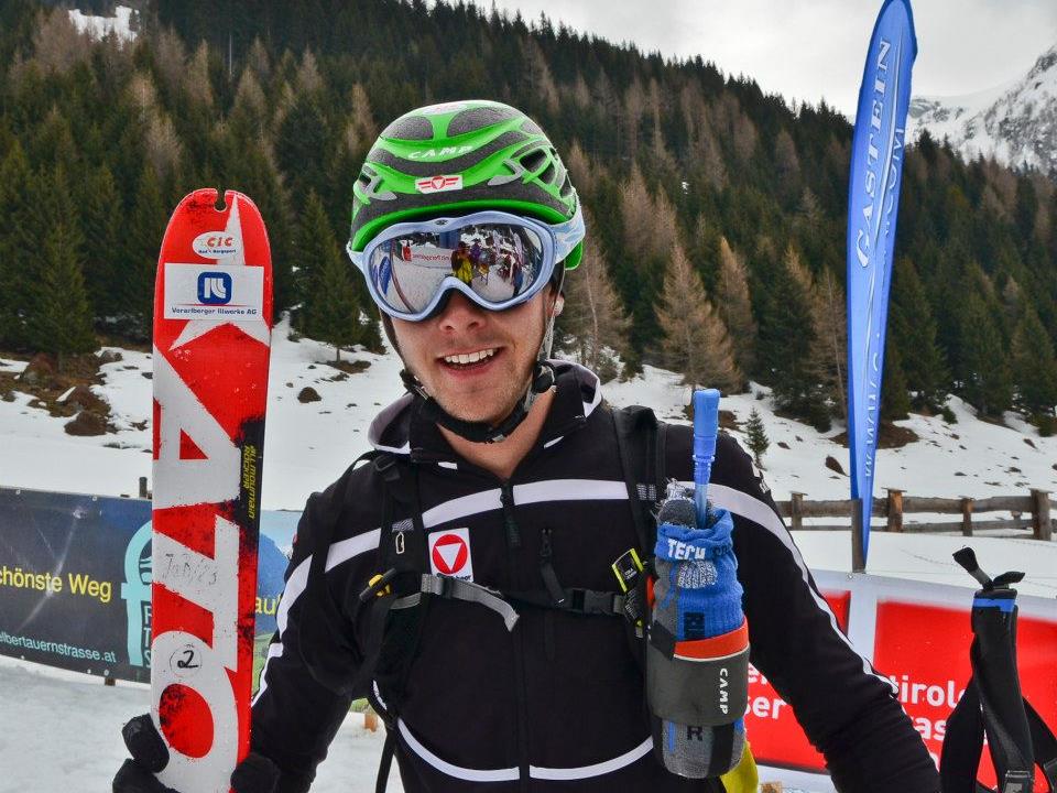 Daniel Zaugg wurde Staatsmeister im Skibergsteigen der Junioren