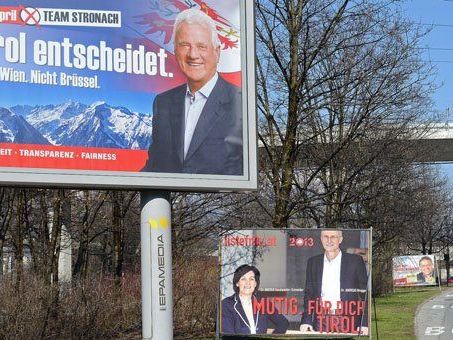 Newcomer und Kleinparteien wittern bei der Landtagswahl in Tirol ihre Chance. Newcomer und Kleinparteien wittern bei der Landtagswahl in Tirol ihre Chance.