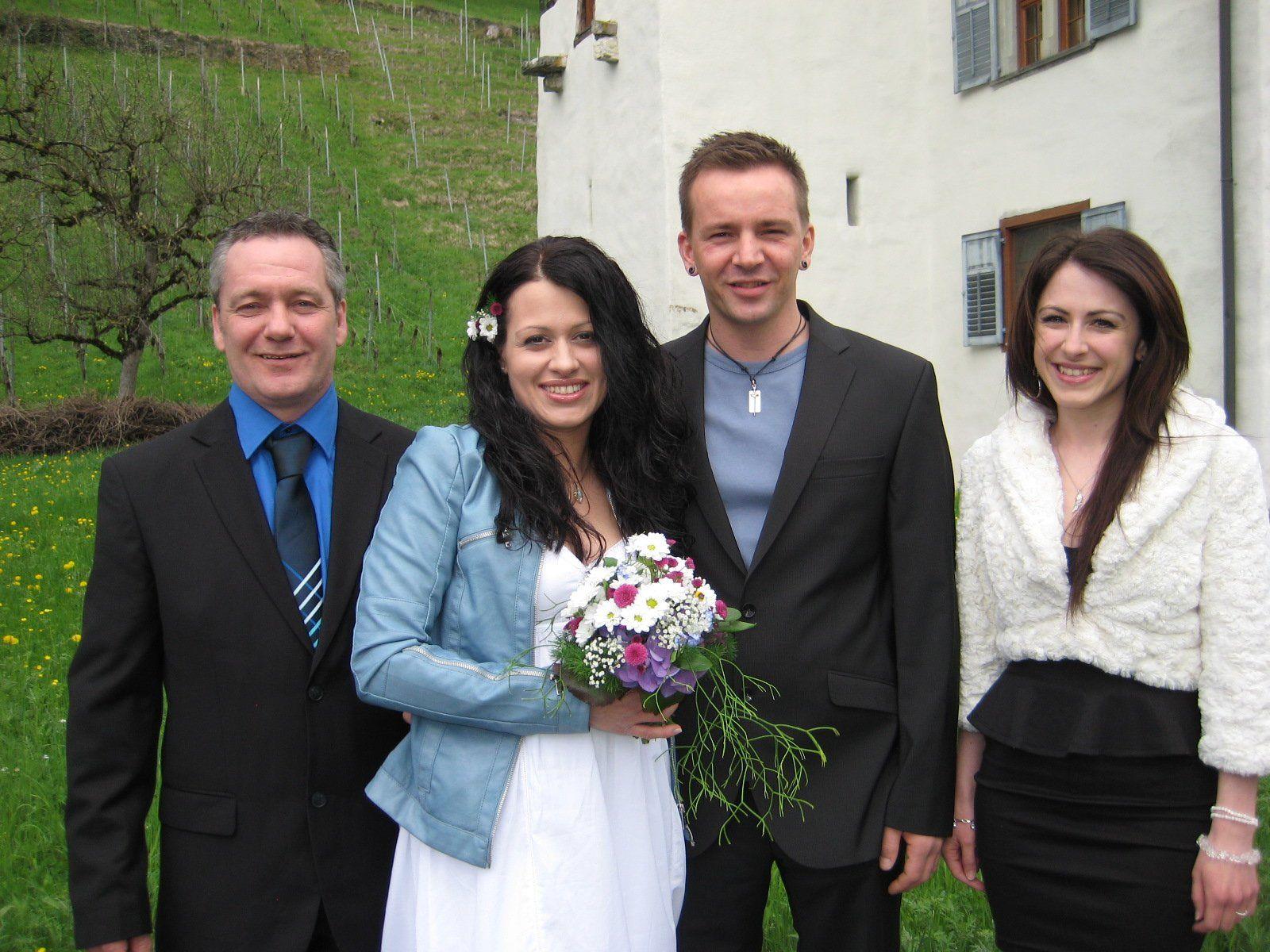 Sonja König und René Baumann haben geheiratet.