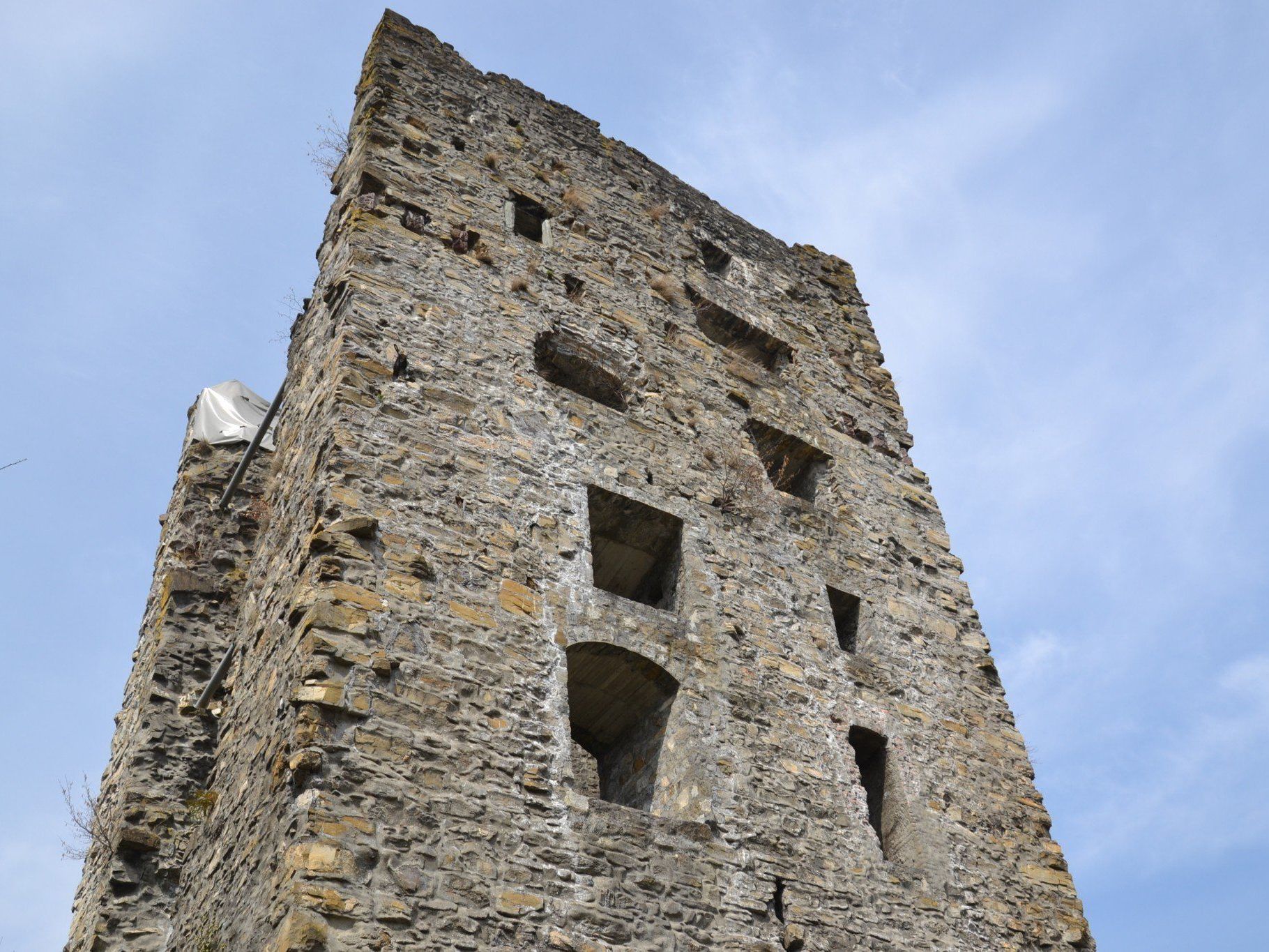 Auch die Götzner Ruine Montfort wird dieses Jahr von der