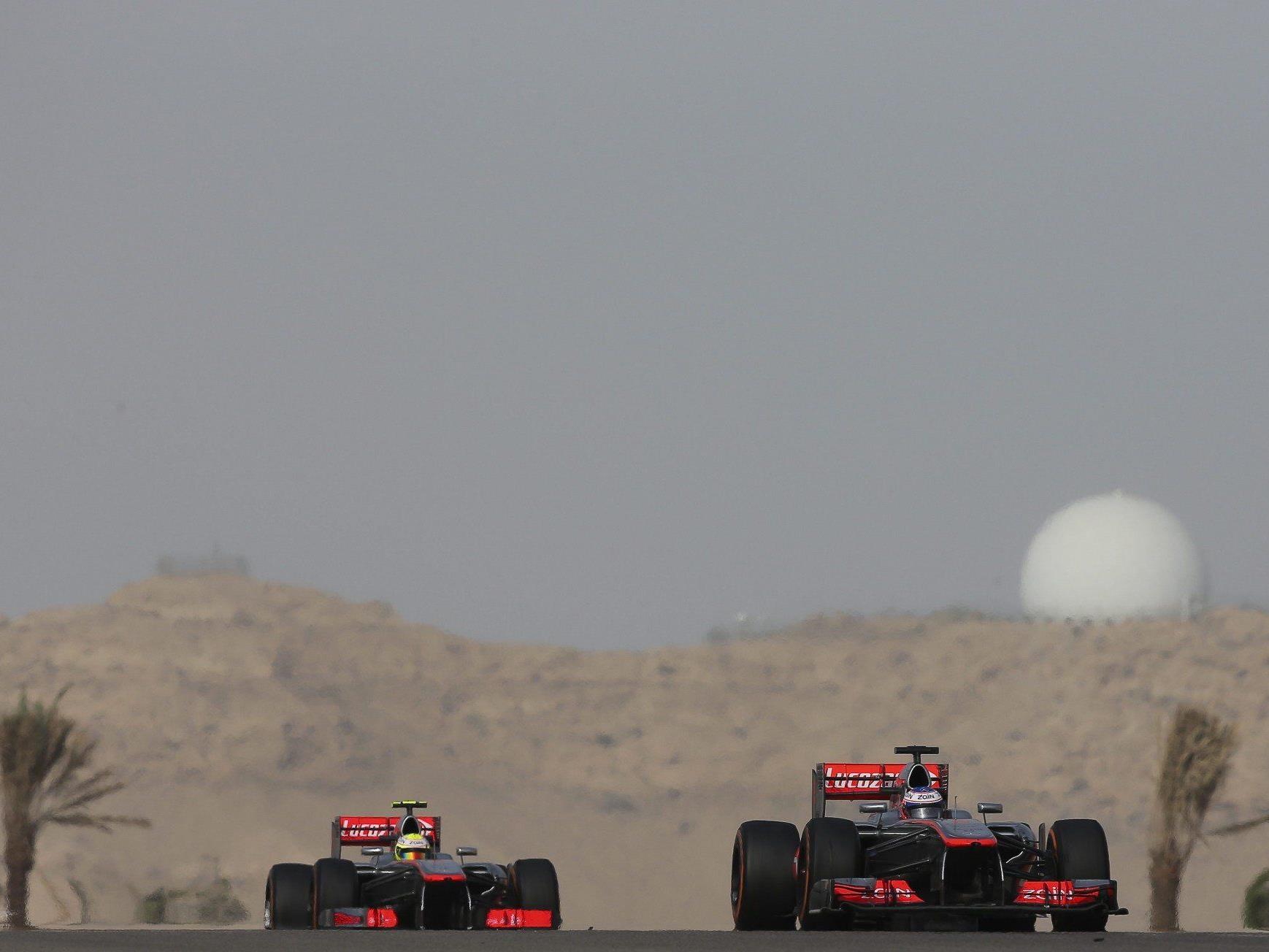Button nach Bahrain-GP auf Perez sauer: "Bald passiert einmal was Ernstes."