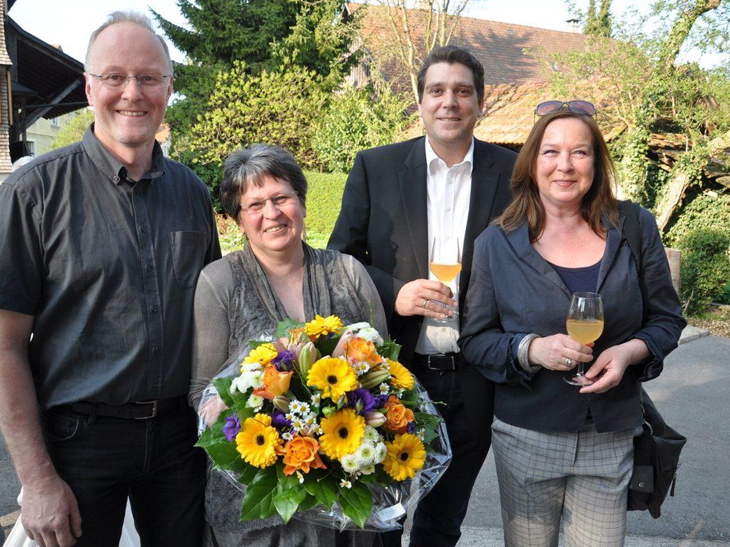 Albert und Lisa Büchele erhielten Gratulationen von Hards Albert und Lisa Büchele erhielten Gratulationen von Hards