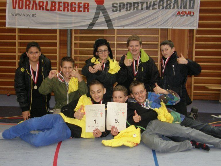 Die 2c-Burschen gewannen den Fairnessbewerb. Die 2c-Burschen gewannen den Fairnessbewerb.