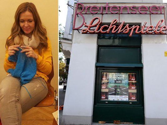 Susanne Kristek, selbst leidenschaftliche Strickerin, initierte den ersten Wiener Strickfilm Susanne Kristek, selbst leidenschaftliche Strickerin, initierte den ersten Wiener Strickfilm