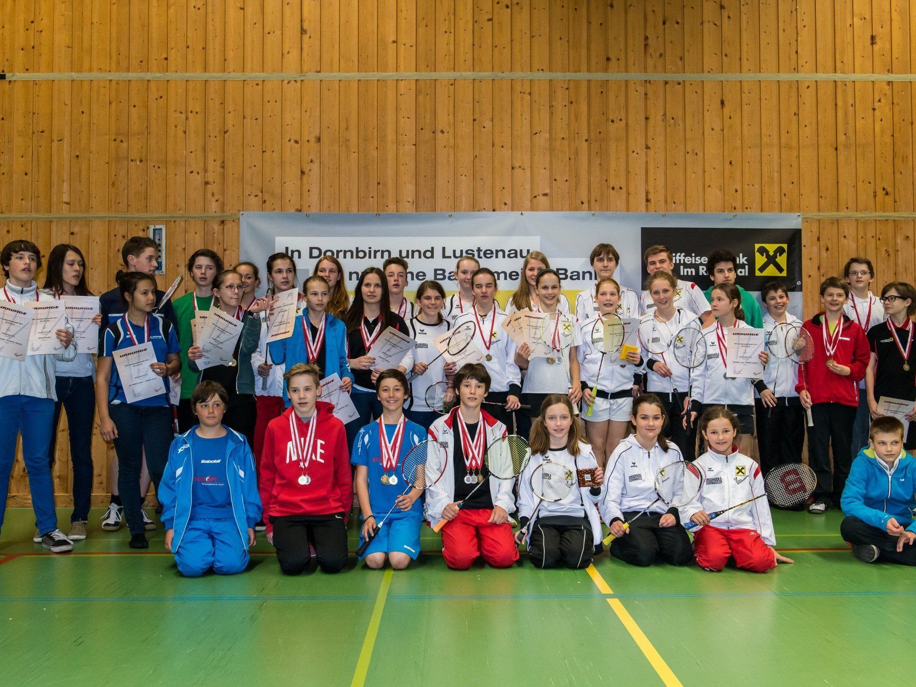 Alle Medaillengewinner bei den NW-Titelkämpfen in Dornbirn. Alle Medaillengewinner bei den NW-Titelkämpfen in Dornbirn.