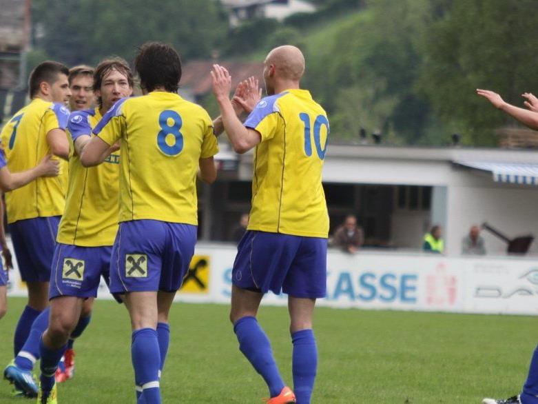 FC Wolfurt und Rätia Bludenz trennten sich 1:1-Remis.