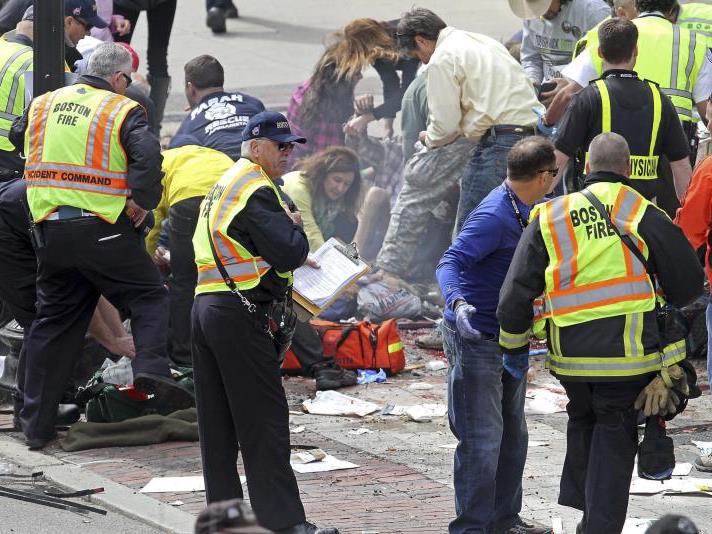 Über 140 Personen wurden nach den beiden Explosionen verletzt.