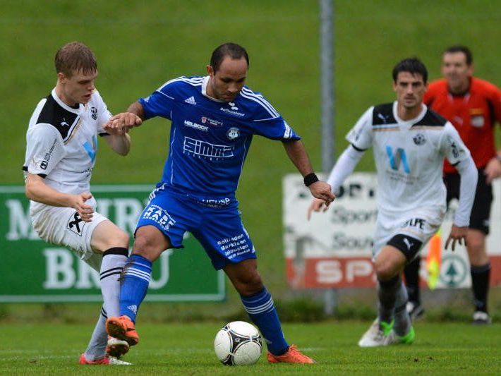 Andelsbuch-Spielertrainer Reinaldo Ribeiro hofft auf einen Derbysieg.