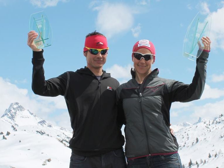 Gesamtsieger im Tourencup: Michaela Feurle und Alexander Hug. Gesamtsieger im Tourencup: Michaela Feurle und Alexander Hug.