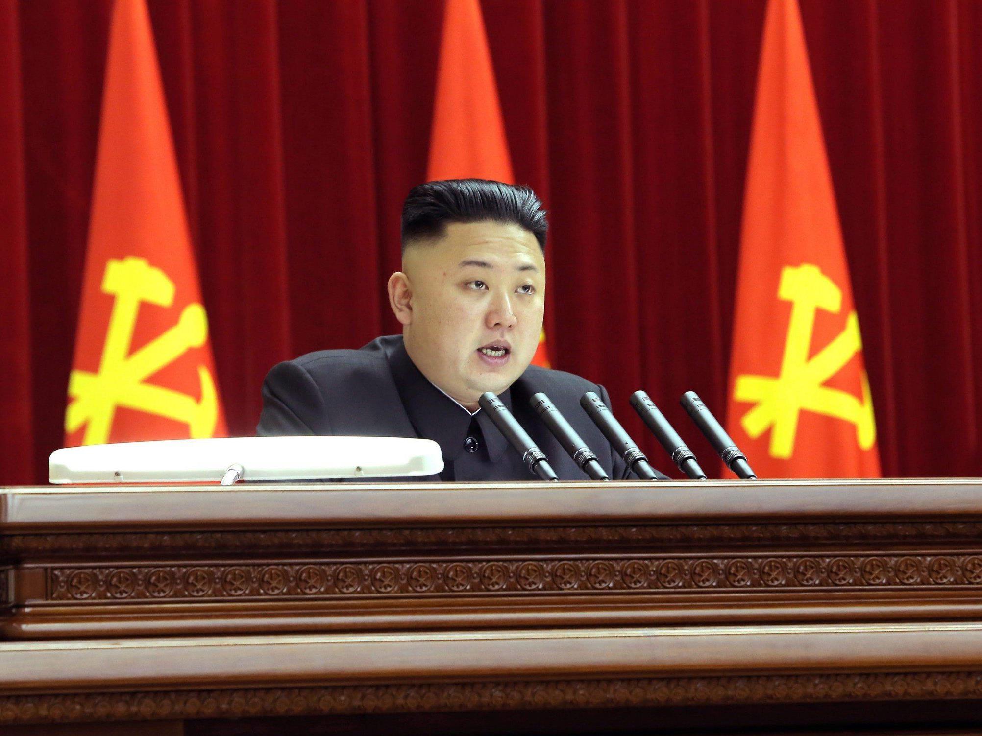 Mit einer aggressiven Kriegsrhetorik möchte Kim Jong-un seine Position im Staat stärken.