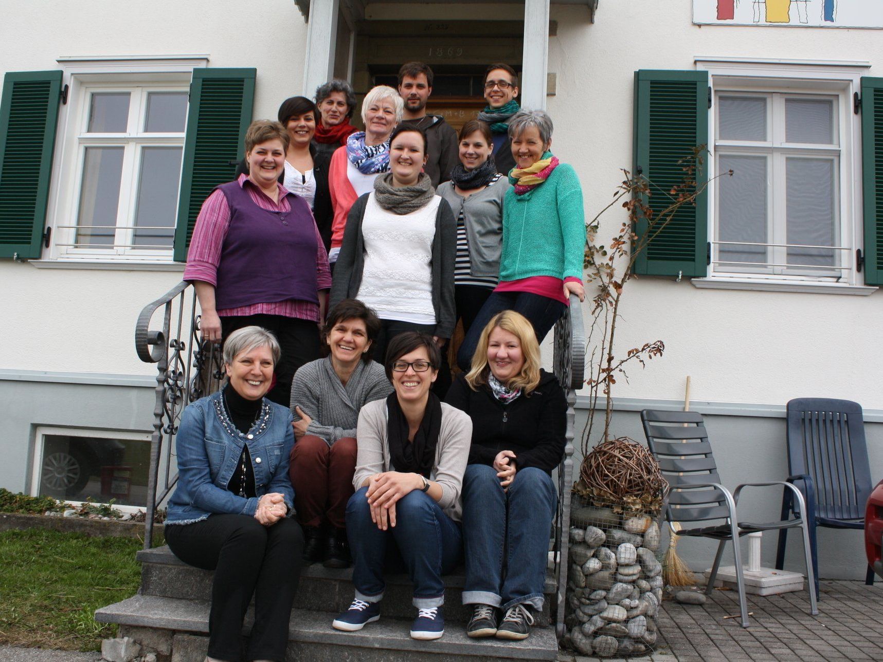 Das Team vom Wohnhaus Lingenau freut sich auf viele Besucher. Das Team vom Wohnhaus Lingenau freut sich auf viele Besucher.