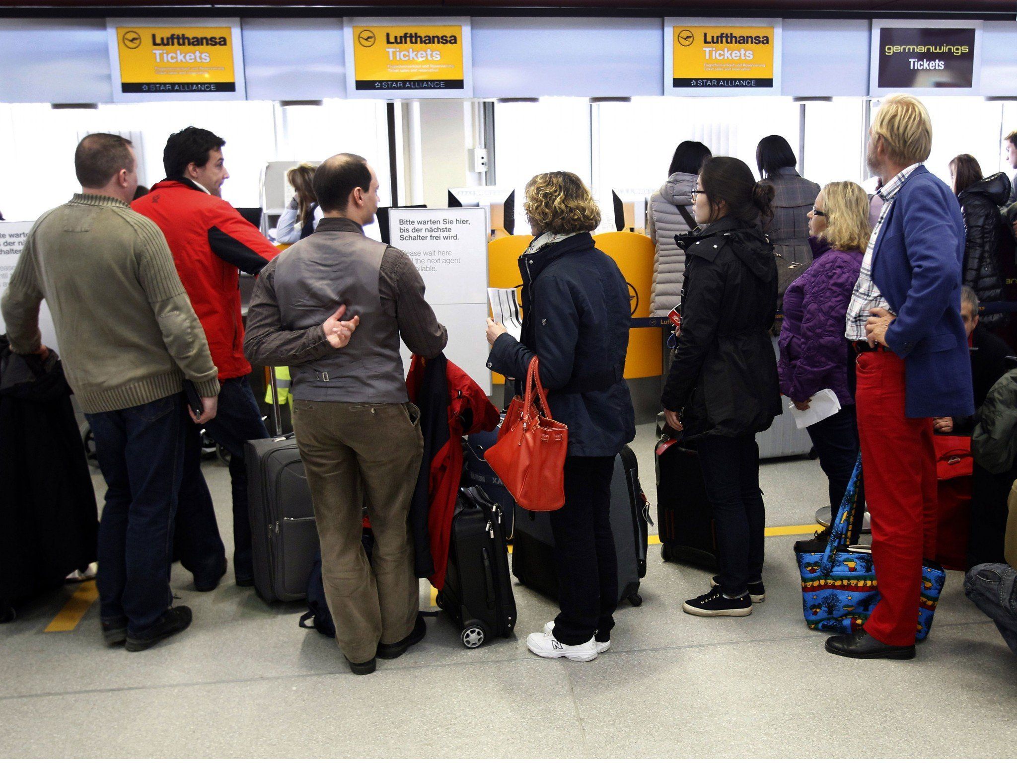 Bis zu 35 Lufthansa-Verbindungen mit Österreich betroffen. Bis zu 35 Lufthansa-Verbindungen mit Österreich betroffen.