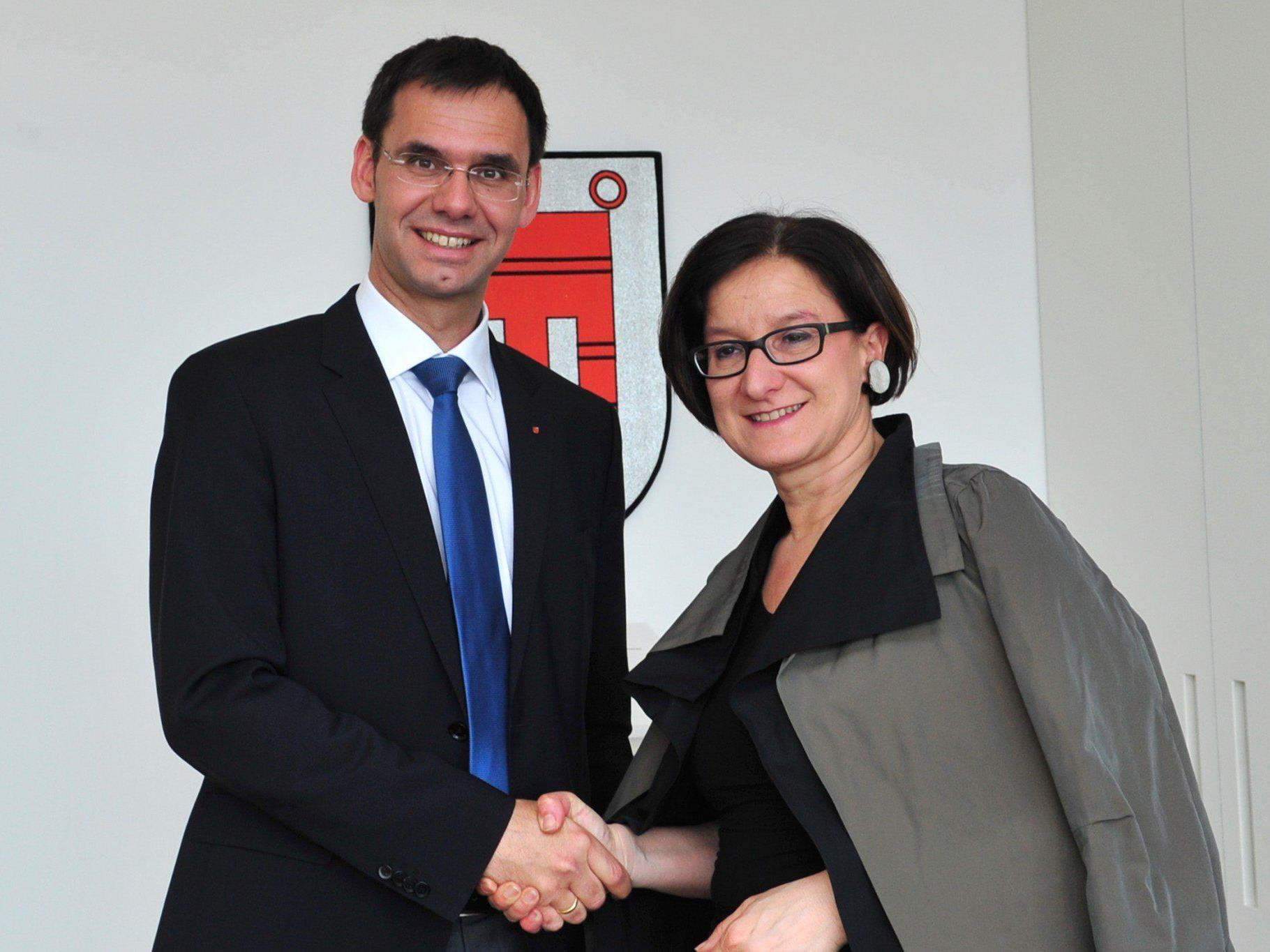 Für ein Arbeitsgespräch mit dem Landeshauptmann ist am Donnerstag Innenministerin Johanna Mikl-Leitner nach Vorarlberg gekommen.