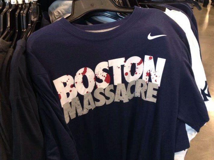Shirt eigentlich anlässlich Yankee-Sieg über Boston Red Sox von 1978 entworfen.