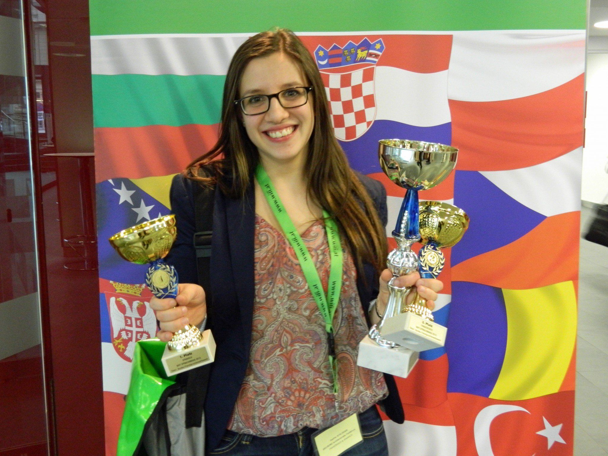 Sophia Schlosser war beim Sprachmania-Bundesbewerb gleich in mehreren Sprachen erfolgreich. Sophia Schlosser war beim Sprachmania-Bundesbewerb gleich in mehreren Sprachen erfolgreich.