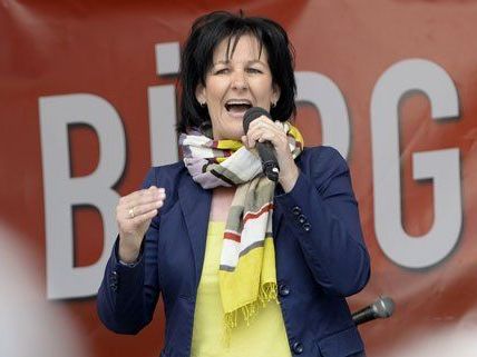 Andrea Haselwanter-Schneider (Liste Fritz) am Samstag in Innsbruck. Andrea Haselwanter-Schneider (Liste Fritz) am Samstag in Innsbruck.