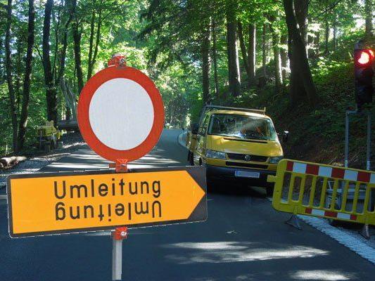 Die L 49 zwischen Dornbirn und Alberschwende wird für drei Monate gesperrt.