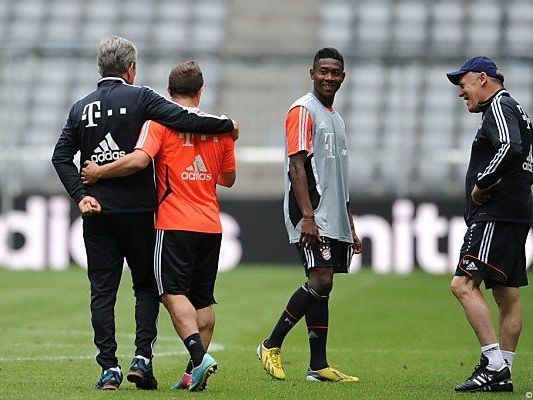 Trainingsspiel beim Medientag in München Trainingsspiel beim Medientag in München