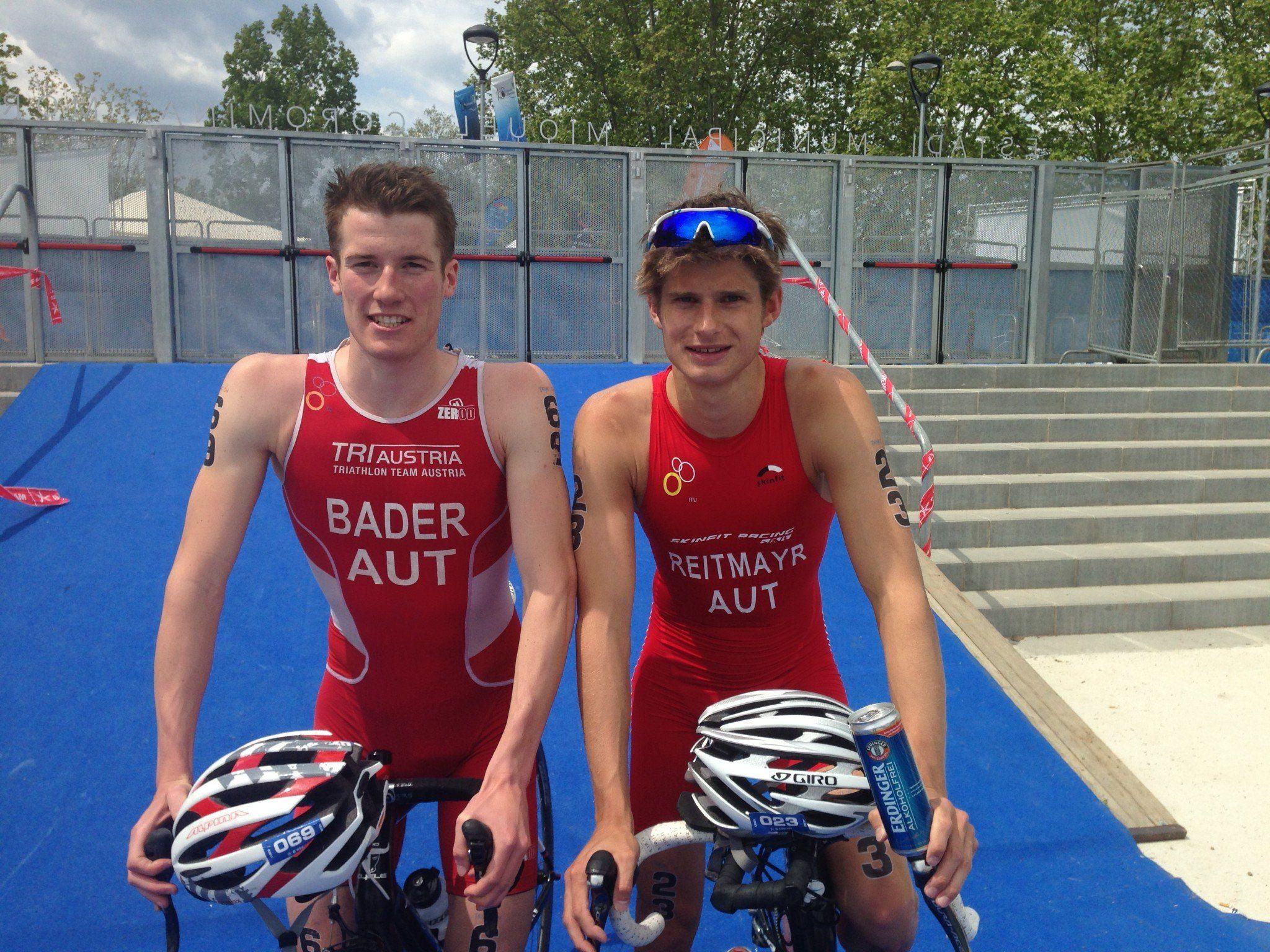 Martin Bader schafft das Limit für die Triathlon U-23-Europameisterschaften in den Niederlanden.