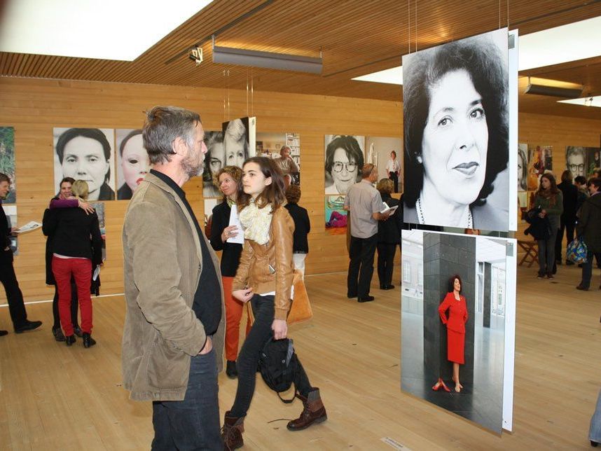 Auf große Besucherresonanz stieß die Eröffnung der neuen Ausstellung in Hittisau.