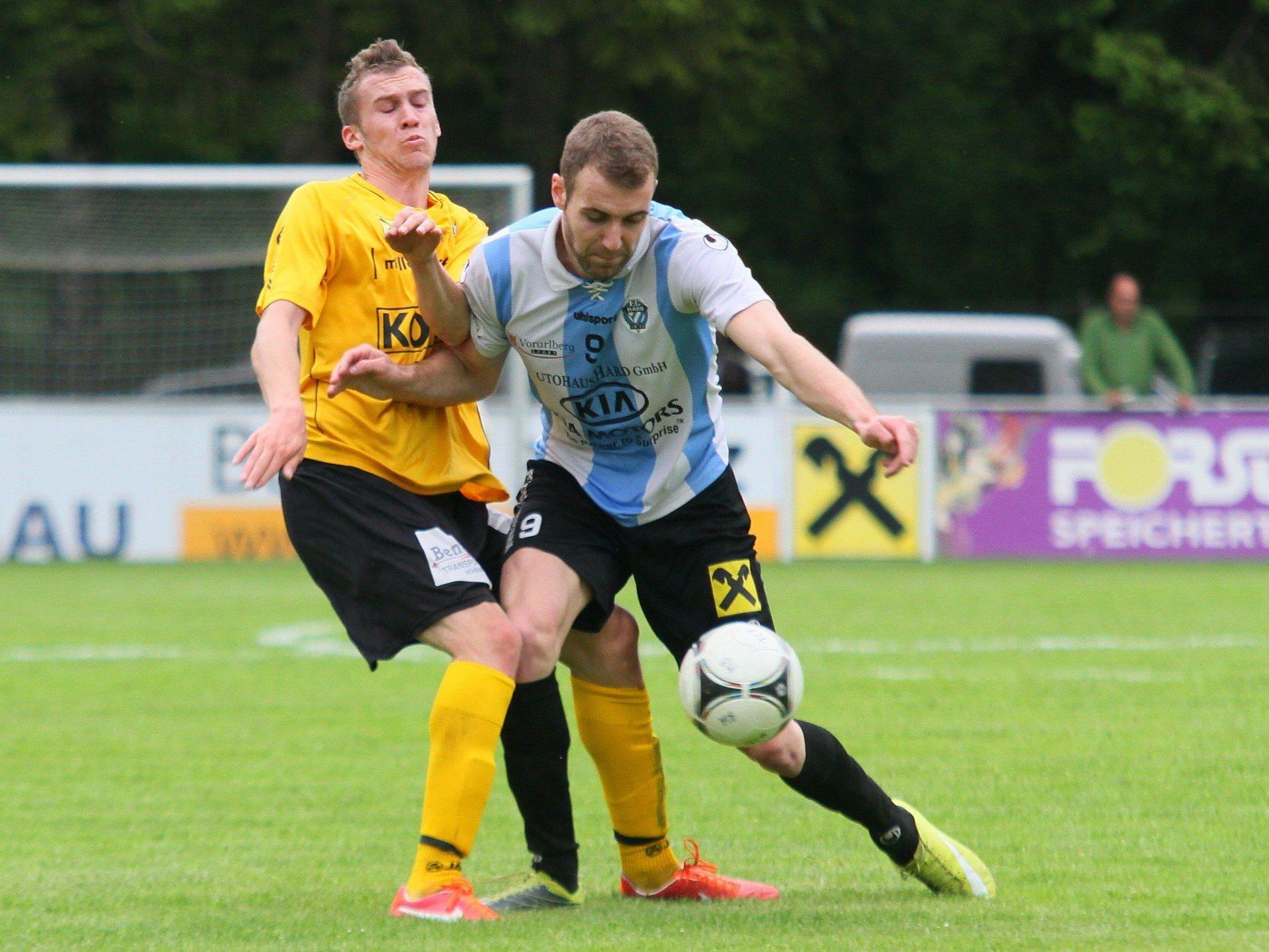 Hard-Torjäger Aleksandar Umjenovic spielt ab der neuen Saison für den FC Wolfurt.