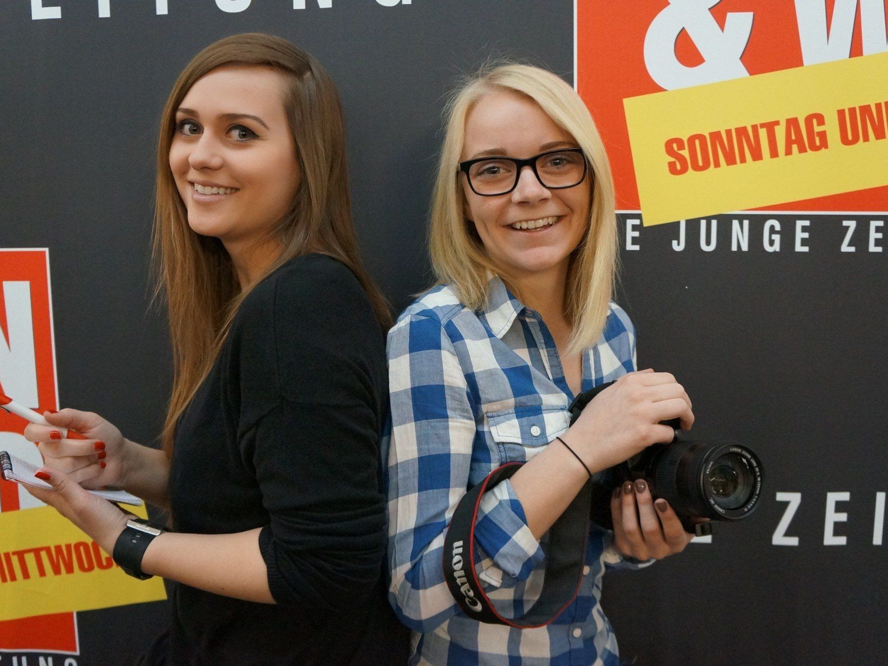 Die ehemaligen Trainees Sabrina (l.) und Lisa sind mittlerweile Redakteurinnen bei WANN & WO. Die ehemaligen Trainees Sabrina (l.) und Lisa sind mittlerweile Redakteurinnen bei WANN & WO.