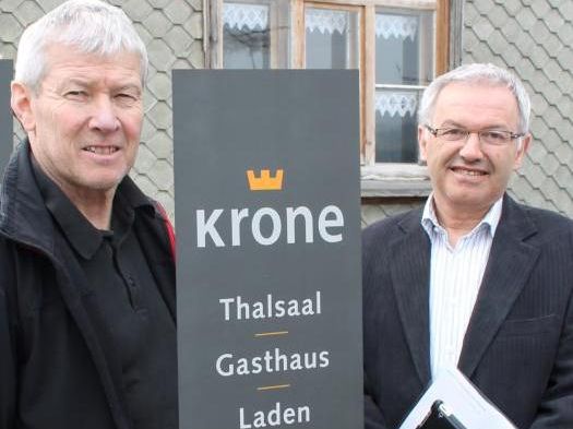 Walter Vögel (r.) übernahm von Günter Wirthensohn das Obmann-Amt. Walter Vögel (r.) übernahm von Günter Wirthensohn das Obmann-Amt.