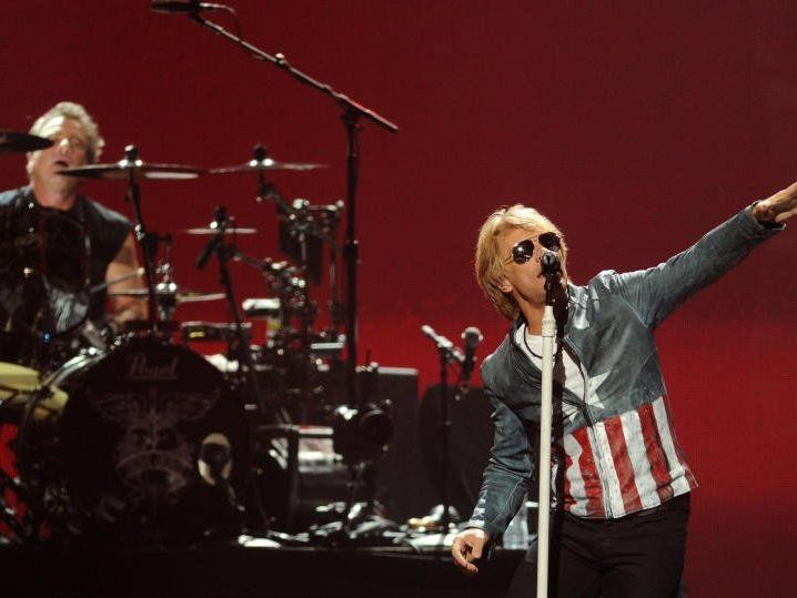 Bon Jovi rocken am Freitag Abend die Wiener Krieau. Bon Jovi rocken am Freitag Abend die Wiener Krieau.