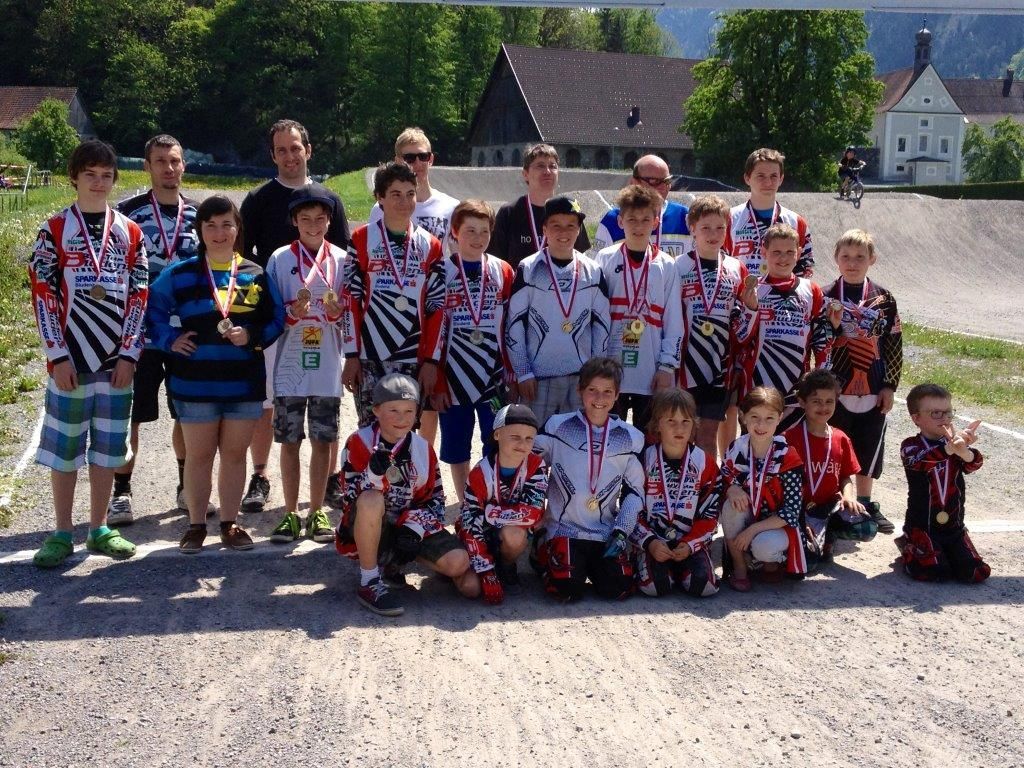 Die erfolgreichen BMXler  der LM 2013. Die erfolgreichen BMXler  der LM 2013.