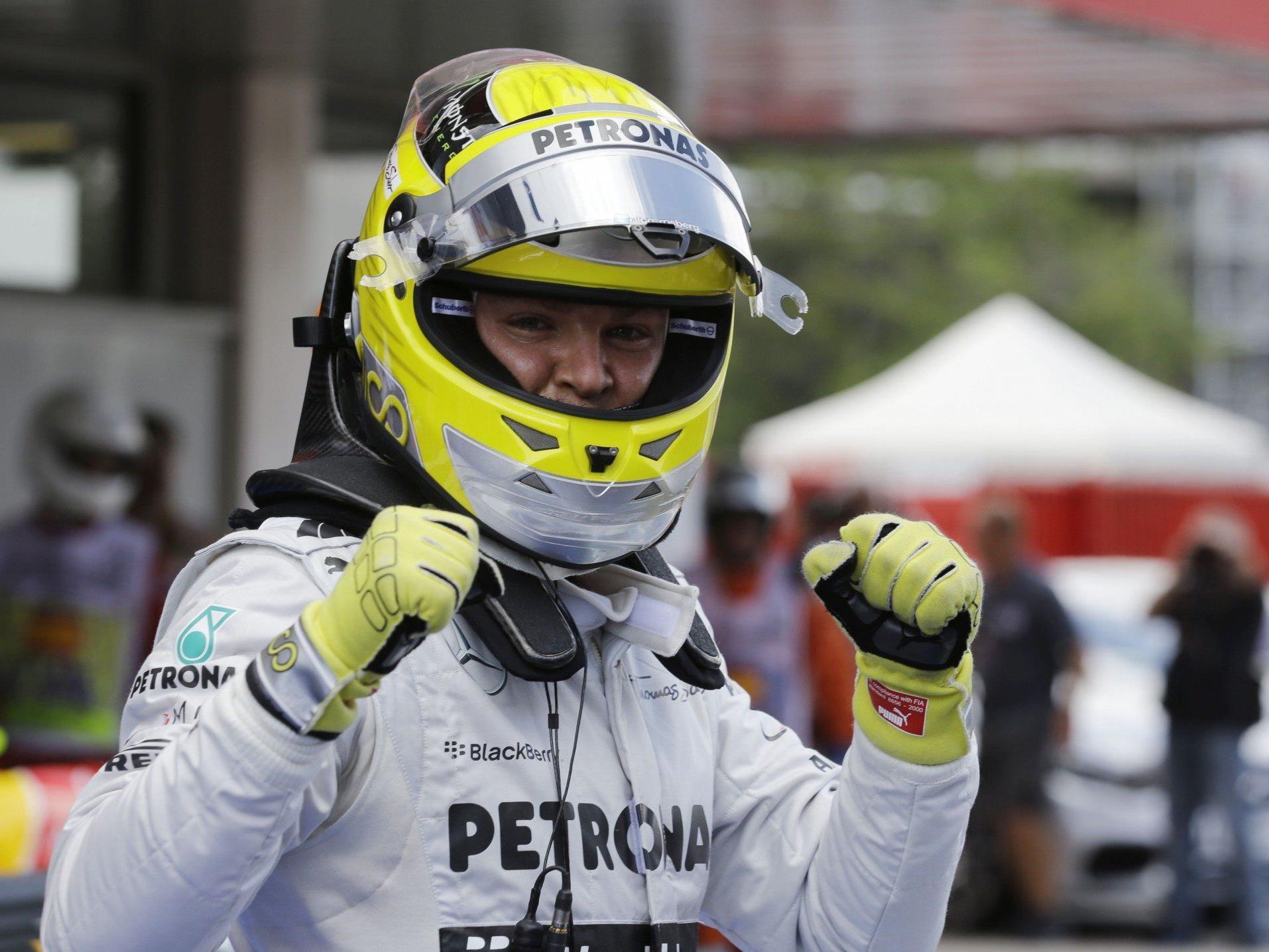 Rosberg auf "Pole"