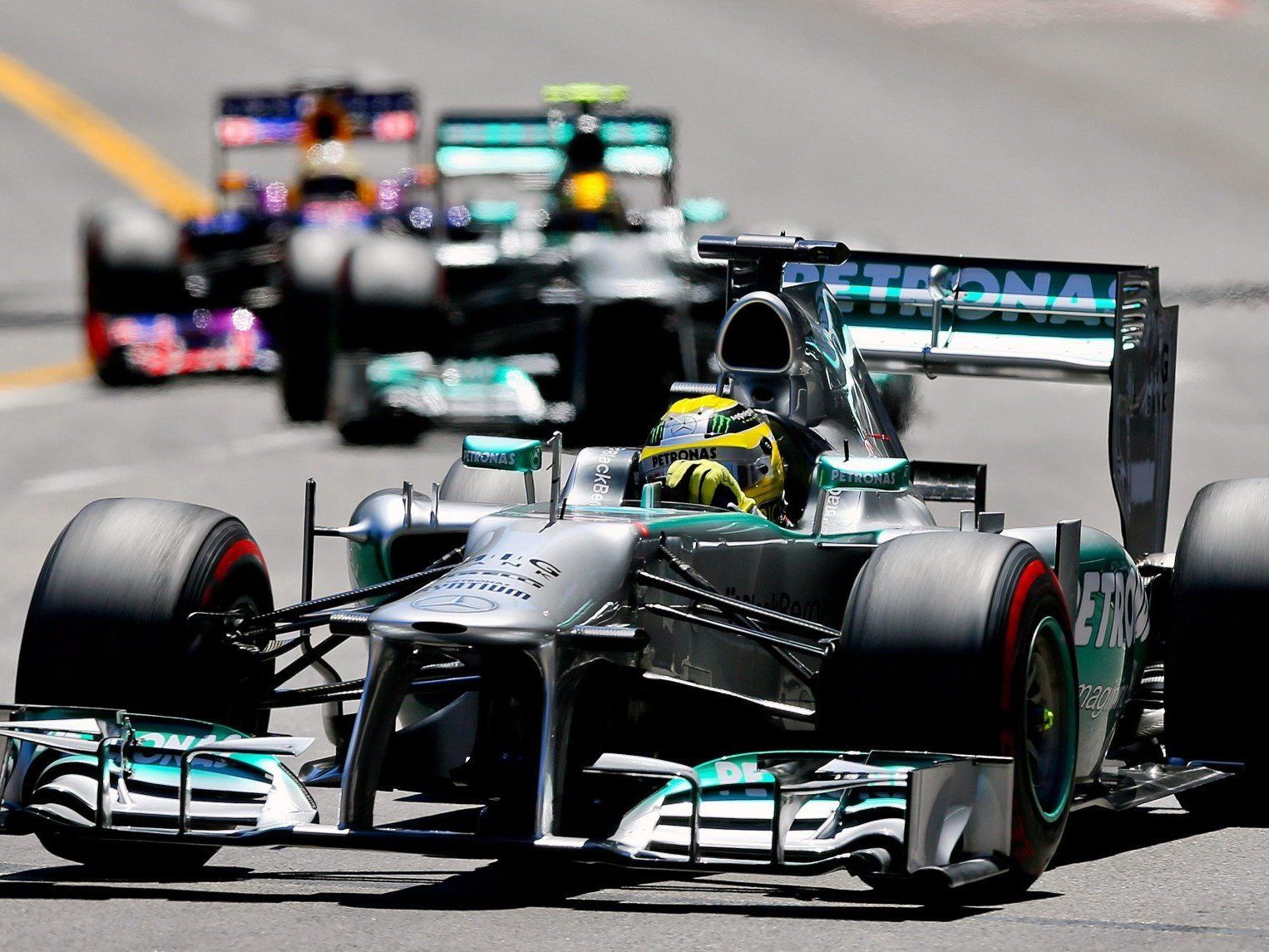 Rosberg mit überzeugender Leistung in Monaco. Rosberg mit überzeugender Leistung in Monaco.