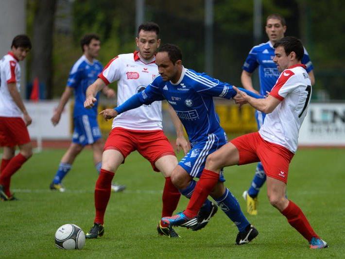 Andelsbuch-Spielertrainer Reinaldo Ribeiro gewann beim Exklub Dornbirn mit 1:0.