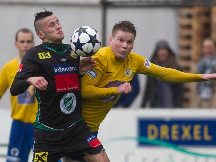 Lauterach gewinnt das Landesliga Topspiel gegen Hohenems mit 2:0.