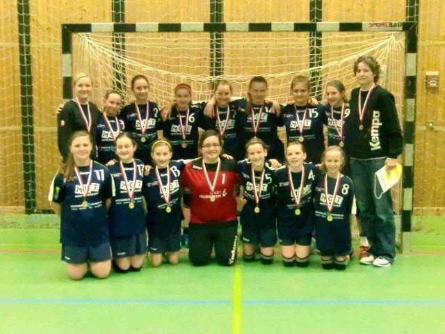 Die weibliche U-11-Mannschaft des HC BW Feldkirch wurde Meister.