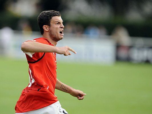 Marco Djuricin ist ÖFB-U21-Teamspieler Marco Djuricin ist ÖFB-U21-Teamspieler