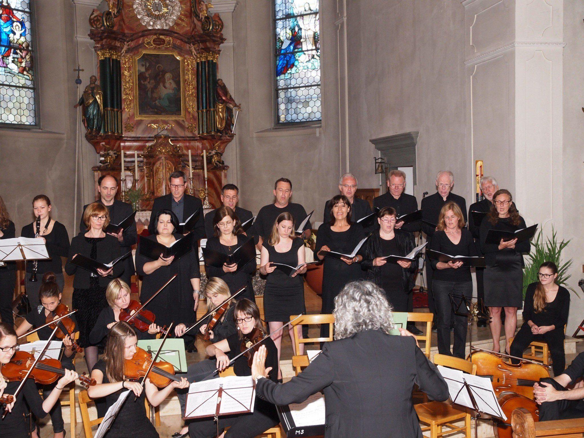 Ausgezeichnetes Konzert in der Wallfahrtskirche.